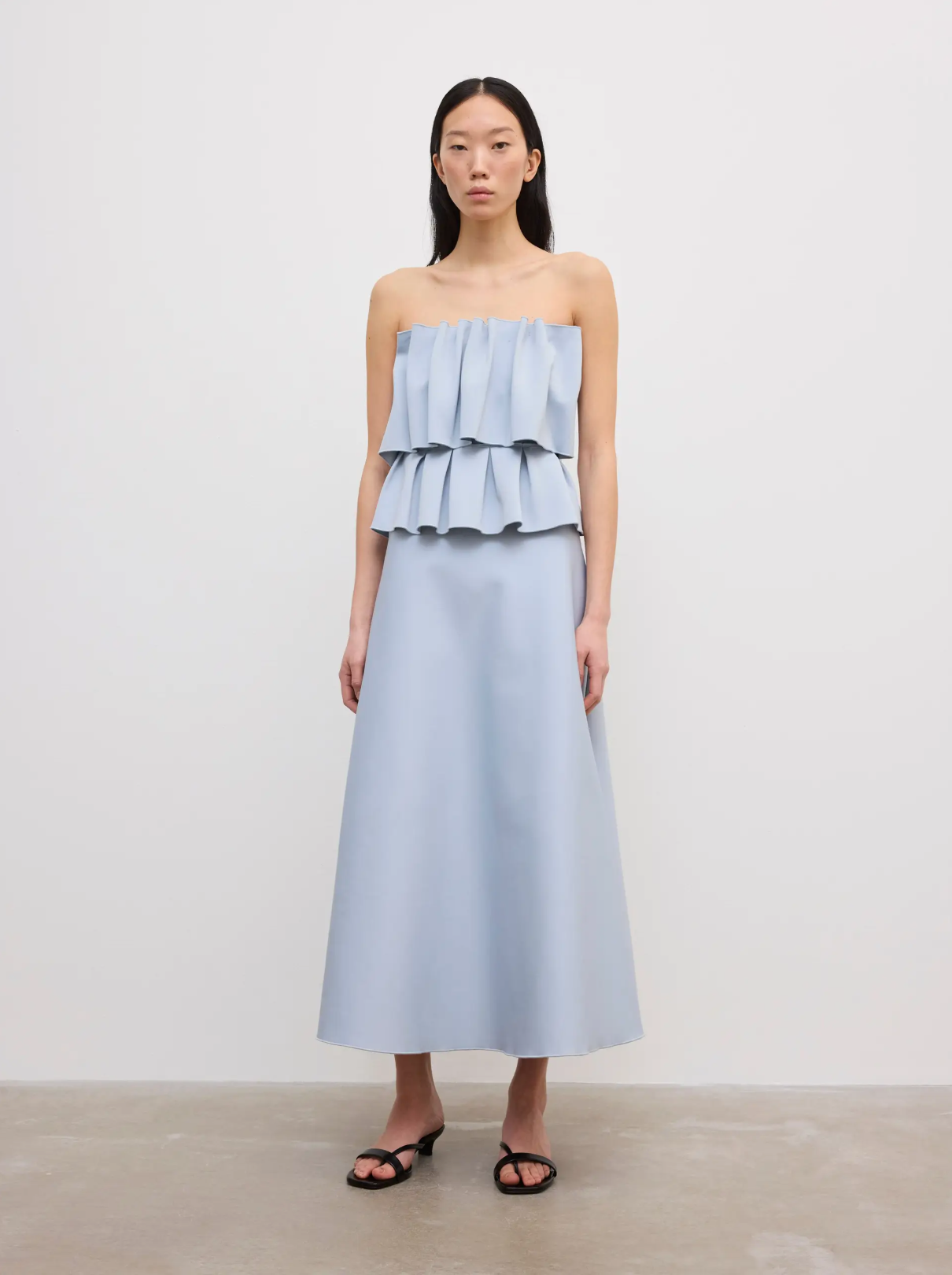 Sculpted Tube Dress Dove Blue Kjoler